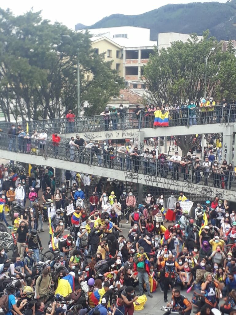 Colombia vive desde el 28 de abril de 2021 protestas sociales en diversas ciudades y zonas del país.