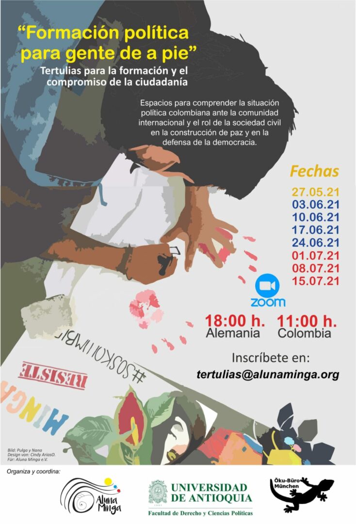 Estas tertulias son apoyadas por la Universidad de Antioquia, asociada al Instituto CAPAZ.