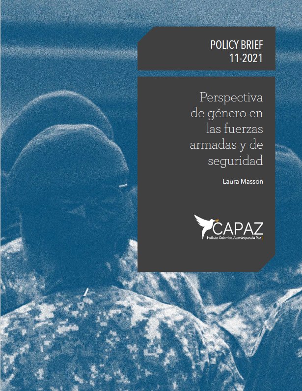 Policy Brief CAPAZ sobre perspectiva de género en las fuerzas militares